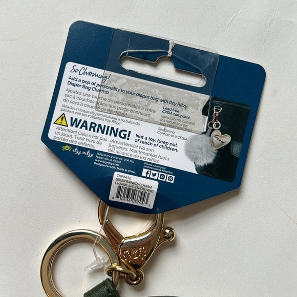 Itzy Ritzy Diaper Bag Charm Rainbow - Picture 5 of 7